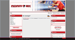 Desktop Screenshot of adam-ek.pl